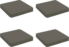 vidaXL Μαξιλάρια καθιστικού 4 κομματιών VUGHT 4 pcs 100% Πολυεστέρας