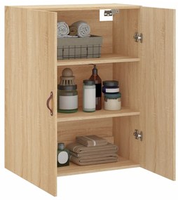 vidaXL Ντουλάπι Επιτοίχιο Sonoma Δρυς 69,5 x 34 x 90 εκ.