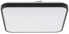 Φωτιστικό Οροφής - Πλαφονιέρα Agnes Square Pro 10985 43.5x43.5x5cm 32W 3000K 2700lm Led Black-White