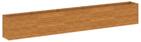 vidaXL Ζαρντινιέρα 482 x 50 x 69 εκ. από Ατσάλι Σκληρυθέν στον Αέρα