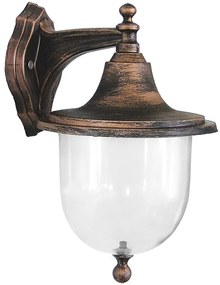 Απλίκα Φωτιστικό Τοίχου μπρονζέ Hercules 810 LP-811AN Heronia-07-1124-Μπρονζέ 07-1124