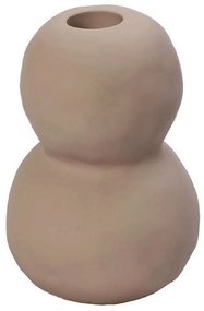 Κηροπήγιο Κεραμικό KLA327K6 8x11,2cm Beige Espiel Ceramic