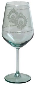 Ποτήρι Κρασιού Helen RAB608K6 490ml Φ9,1x21,7cm Green Espiel Γυαλί