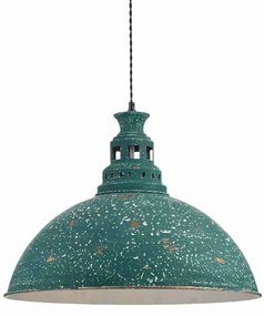 Φωτιστικό Οροφής Μονόφωτο Aca Nevada KS198450PTR Antique Green