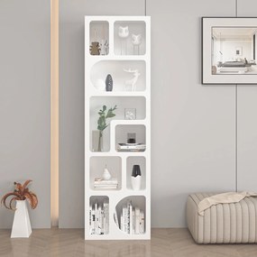 Βιβλιοθήκη Λευκό CLADEPU 50x27x170