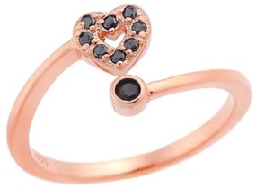 Δαχτυλίδι Chevalier Senza Silver 925 Rose Gold Plated