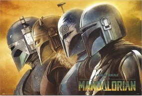 Αφίσα Star Wars: The Mandalorian - Mandalorians, (91.5 x 61 cm)