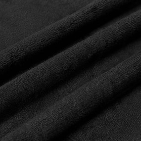 vidaXL Ριχτάρια 6 pcs Μαύρο 220 x 240 cm Μαλλί