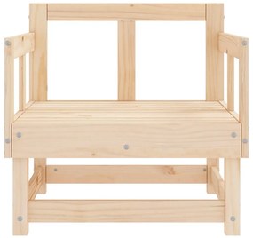 vidaXL Καρέκλες Κήπου 2 τεμ. από Μασίφ Ξύλο Πεύκου