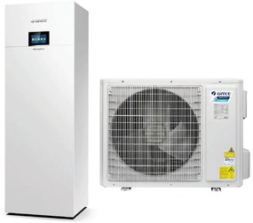 Αντλία θερμότητας με δεξαμενή νερού Gree Versati III GRS-CQ16PdG/NhH-E, 16 kW, R-32, Μονοφασικό, Λευκό