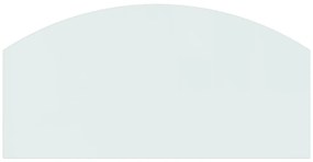 vidaXL Πλάκα Τζακιού 100 x 50 εκ. Γυάλινη