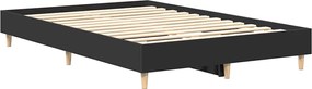 vidaXL Πλαίσιο κρεβατιού χωρίς στρώμα 140 x 190 εκ. Επεξεργασμένο Ξύλο