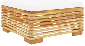 vidaXL Σαλόνι Κήπου Σετ 2 Τεμαχίων από Μασίφ Ξύλο Teak