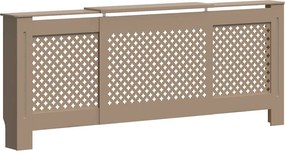 vidaXL Κάλυμμα Καλοριφέρ 205 εκ. από MDF
