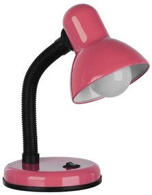 Φωτιστικό Επιτραπέζιο Student 01534 Φ12x32cm 1xE27 Pink GloboStar