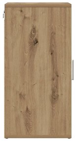 vidaXL Παπουτσοθήκη Τεχνίτης Δρυς 32x35x70 εκ. από Επεξεργασμένο Ξύλο