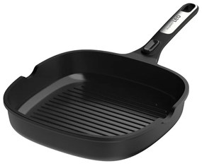 Γκριλιέρα Αντικολλητική Phantom Leo 3950573 26cm Black BergHOFF 26cm Aluminium