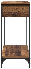 vidaXL Τραπέζι κονσόλας Other Παλαιό ξύλο 100 x 34.5 x 75 εκ.