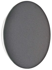 Φωτιστικό Τοίχου - Απλίκα Concrete 4193702 Φ200 Kyklos Led Anthracite Viokef Metal