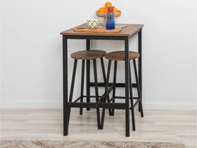 Σκαμπό Μαύρο GEDEL 32x32x62