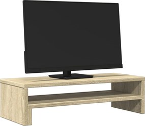 vidaXL Βάση Οθόνης Sonoma Δρυς 54x22x15 εκ. από Επεξεργασμένο Ξύλο
