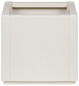 vidaXL Γλάστρα κήπου vitaXL λευκή 36x36x35 εκ PP