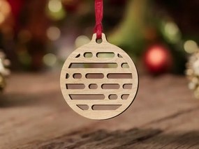 Σετ των 3 Intra απο ξύλο plywood 3mm-4mm πάχος – Ξύλινο στολίδι Χριστουγεννιάτικου Δέντρου 20x20 cm INTRAVECTRY-MY545530