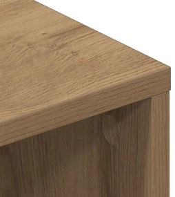 Έπιπλο Τηλεόρασης Αρτισιανή Δρυς 100x40x40 εκ από Επεξεργ. Ξύλο 859126