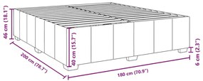 ΚΡΕΒΑΤΙ BOXSPRING ΜΕ ΣΤΡΩΜΑ ΣΚΟΥΡΟ ΓΚΡΙ 180X200 ΕΚ ΥΦΑΣΜΑΤΙΝ 3285492