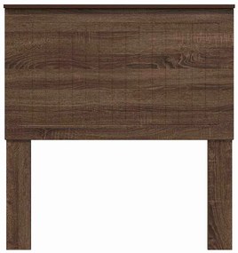 vidaXL Κεφαλάρι με κεφαλάρι Καφέ δρυς 90 cm Επεξεργασμένο ξύλο