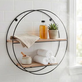 Ράφι παλτών Max Home Σίδερο Ξύλο MDF (x6)