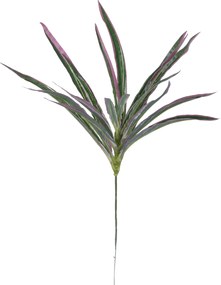 DRACAENA PURPLE 78294 Τεχνητό Φυτό Δράκαινα Μωβ - Μπουκέτο Διακοσμητικών Φυτών - Κλαδιών με Φύλλωμα Πράσινο - Μωβ Υ45cm