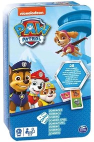 Επιτραπέζιο Παιχνίδι Ντόμινο Paw Patrol 6067468 Για 2-4 Παίκτες Multi Spin Master