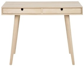 Τραπέζι γραφείου Oakland G104, Με συρτάρια, 74x100x45cm, Ξεθωριασμένη βελανιδιά