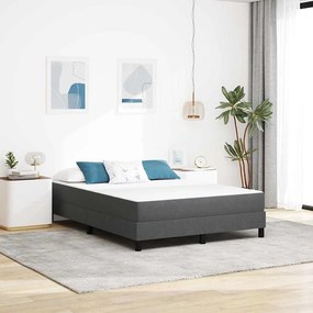 vidaXL Στρώμα Κρεβατιού με στρώμα Γκρι 160 x 200 cm ύφασμα