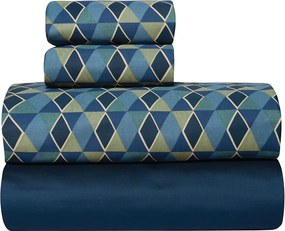 Σεντόνια King Size (Σετ) Kentia Stylish Zahos 01