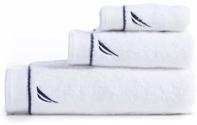 Πετσέτα Χεριών (30x50) Nautica By Nef-Nef Homeware Nau Coast White 600gsm