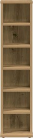 vidaXL Ντουλάπι CD Artisan Oak 21x20x88 cm Κατασκευασμένο ξύλο