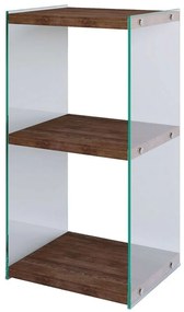 Ραφιέρα Δαπέδου 552NOS1301 40x35x80cm Walnut