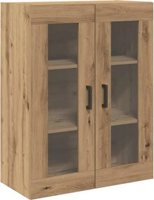 vidaXL Highboard με συρτάρι 2 pcs Artisan Oak Επεξεργασμένο ξύλο