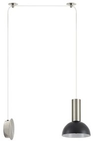 Κρεμαστό Φωτιστικό Οροφής 1xE27 Νίκελ Ματ Adept Tube 77-8803 Homelighting-77-8803-Νίκελ Ματ 77-8803