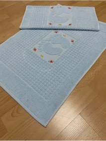 Stewehome Σετ 2 τεμαχίων βαμβακερές πετσέτες ποδιών 50x70 cm