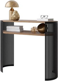 Κονσόλα Fikoli-Δρυς - Μαύρο