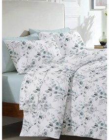 Σετ Σεντόνια Menta Εμπριμέ 560 Grey Μονο (160x250)