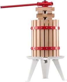 VEVOR Fruit Wine Press Manual Press for Wine Making 1.6 Gal/6L Wood Basket