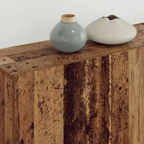 vidaXL Ντουλάπι TV Επιτοίχιο 4 pcs Παλιό Ξύλο Επεξεργασμένο ξύλο