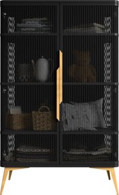 Βιτρίνα Modera -Μαύρο