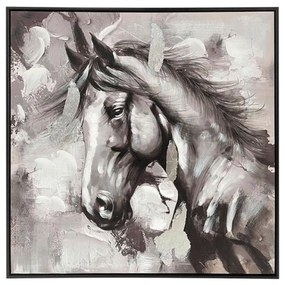 Πίνακας Καμβάς 166-124-029 70x4x70cm Multi Τετράγωνοι Plastic,Canvas
