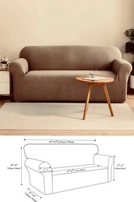 Stewehome κάλυμμα καναπέ για δύο θέσεις 150x170 cm