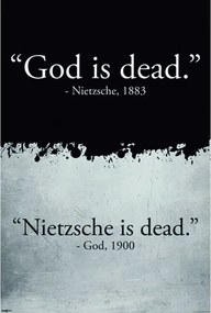 Αφίσα God is Dead, (61 x 91.5 cm)